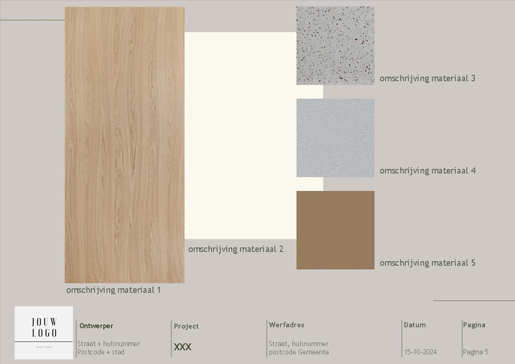 Olive Moodboard A4L (Layout)